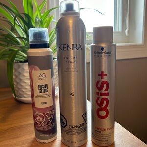 Kendra, AG, Osis Haircare bundle